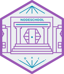 Nodeschool Dallas sticker